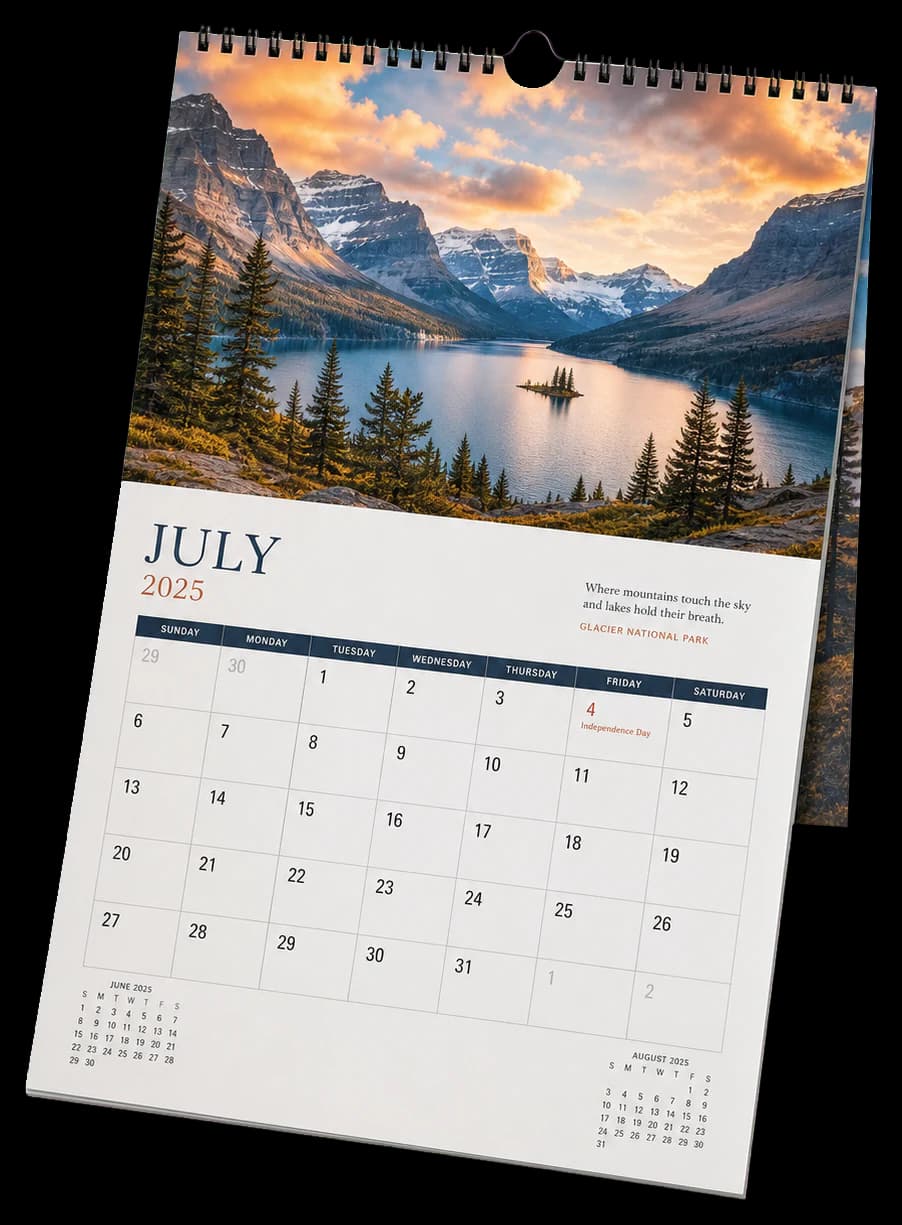 Calendar print production example: Imposes calendar pages, including the wall-calendar back flip.