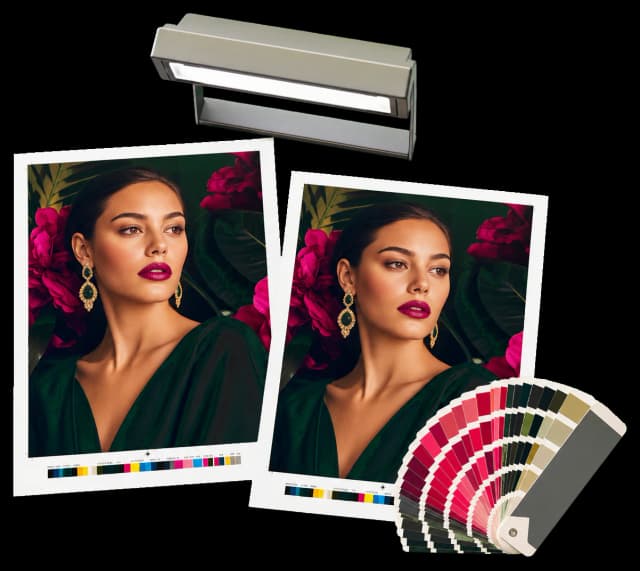 Color Management print production example created with PDF Press