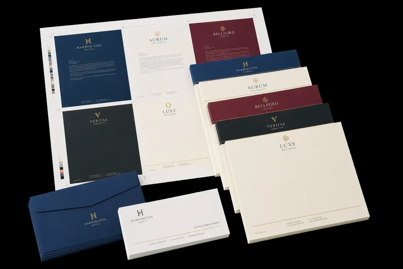 Gang Sheet — Packs multiple different-sized designs onto one shared sheet for maximum material efficiency — ideal for DTF/DTG transfer gang sheets, sticker and label runs, and mixed gang-run print jobs.