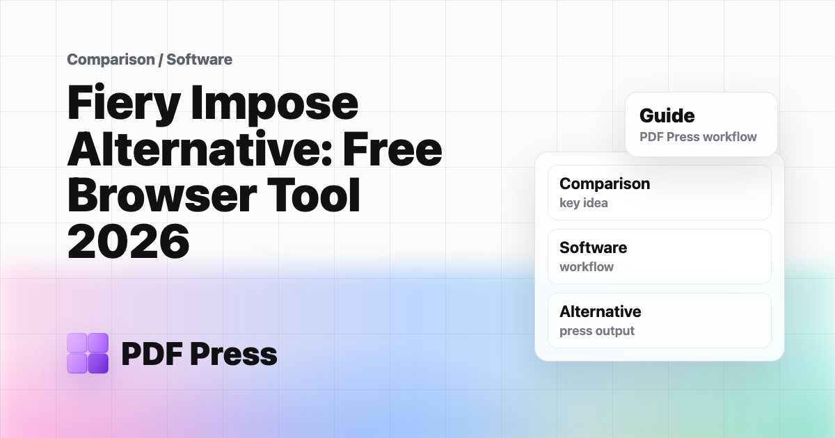Fiery Impose Alternative: Free Browser Tool 2026 cover illustration