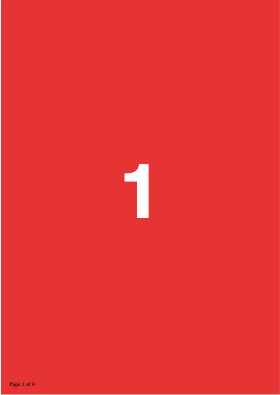 Imposed Header or Footer result preview in PDF Press imposition software (Page Numbers Added configuration)